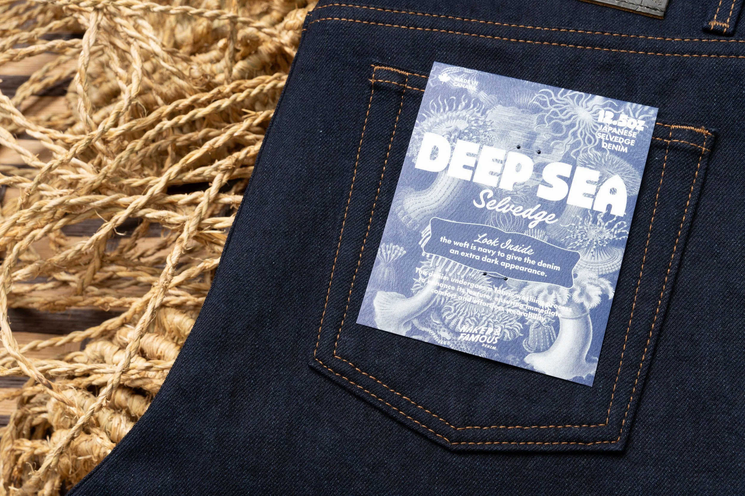 Indigo Depths: Unveiling the Deep Sea Selvedge Denim | Naked
